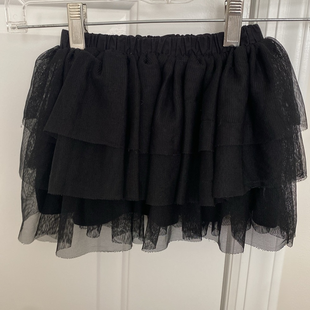 Zara Ruffled Tulle Skirt - Picture 3 of 6